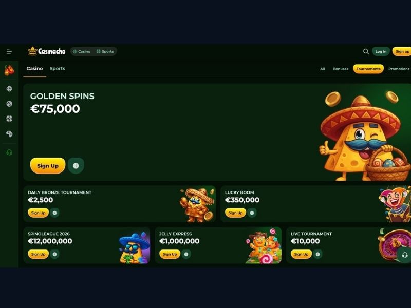 Casinacho Casino (Nacho Casino) móvil para España: app dedicada, cashback escalable desde smartphone y catálogo completo