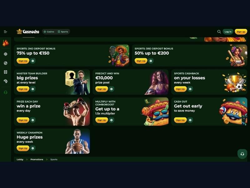 Originals y catálogo en smartphone Casinacho Casino para jugadores españoles